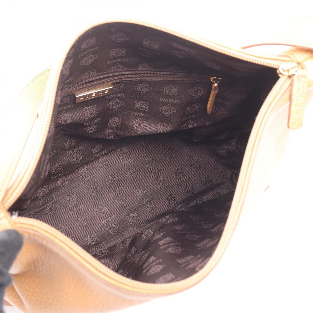 Loewe Shoulder Bag Brown Leather — view 3