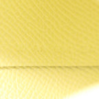 Hermes Coin Case Bastia Verso Vert Vertigo Jaune Poussin Leather — view 6