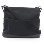 Gucci Shoulder Bag GG Canvas Black
