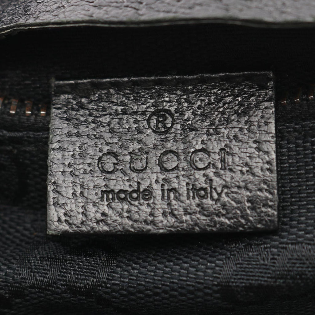 Gucci Waist Bag GG Canvas Black — view 4