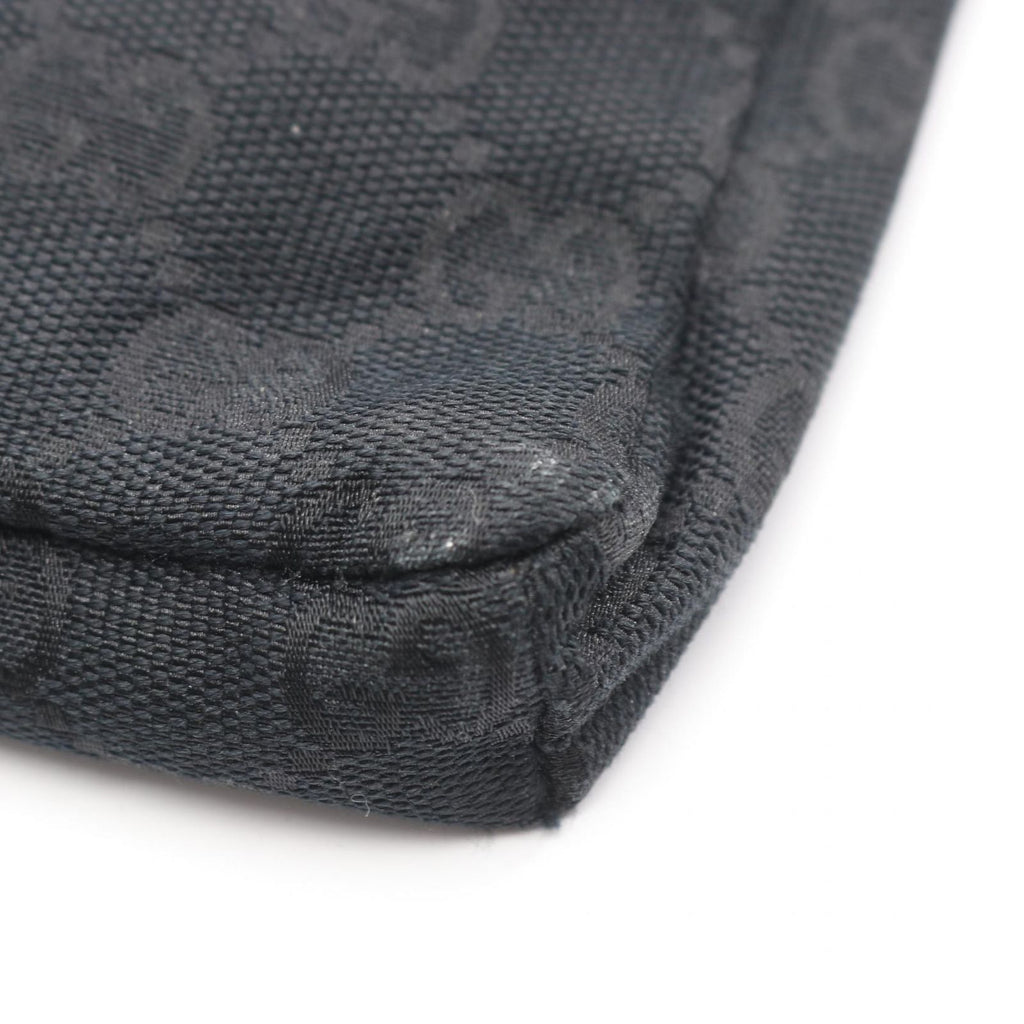 Gucci Waist Bag GG Canvas Black — view 6