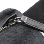 Gucci Waist Bag GG Canvas Black — view 9
