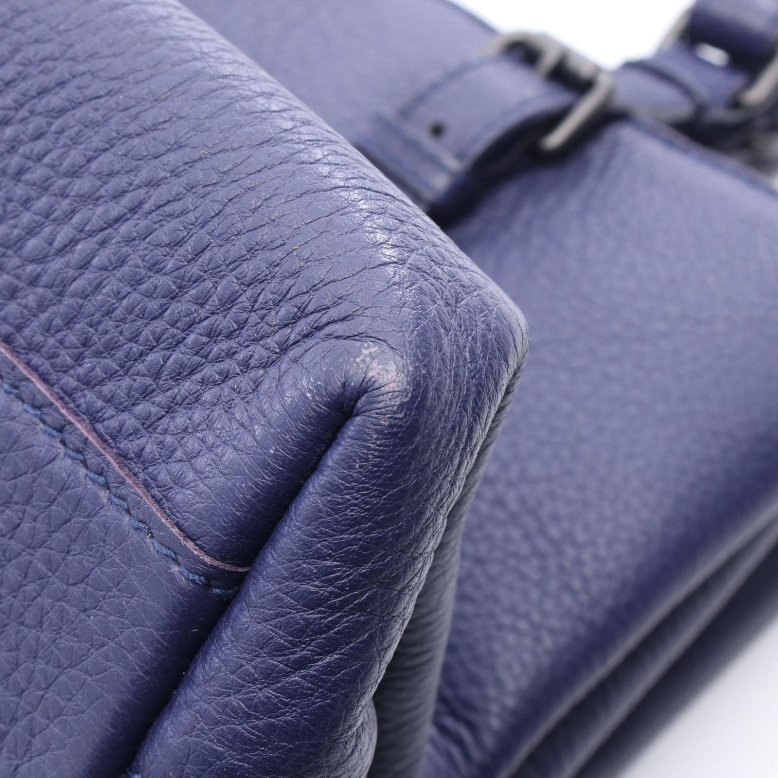 Bottega Veneta Handbag Rome Purple Leather Tote — view 7