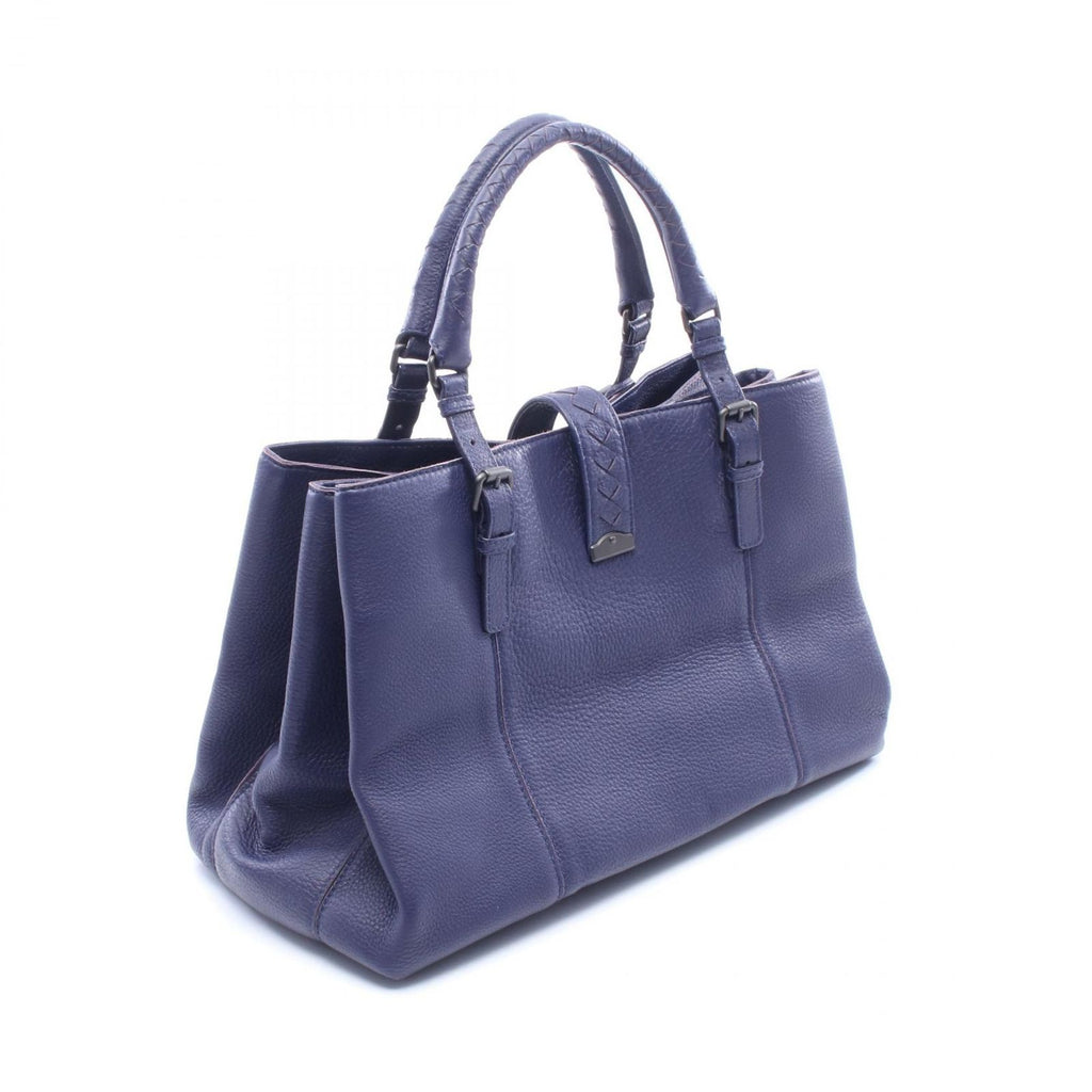 Bottega Veneta Handbag Rome Purple Leather Tote — view 2
