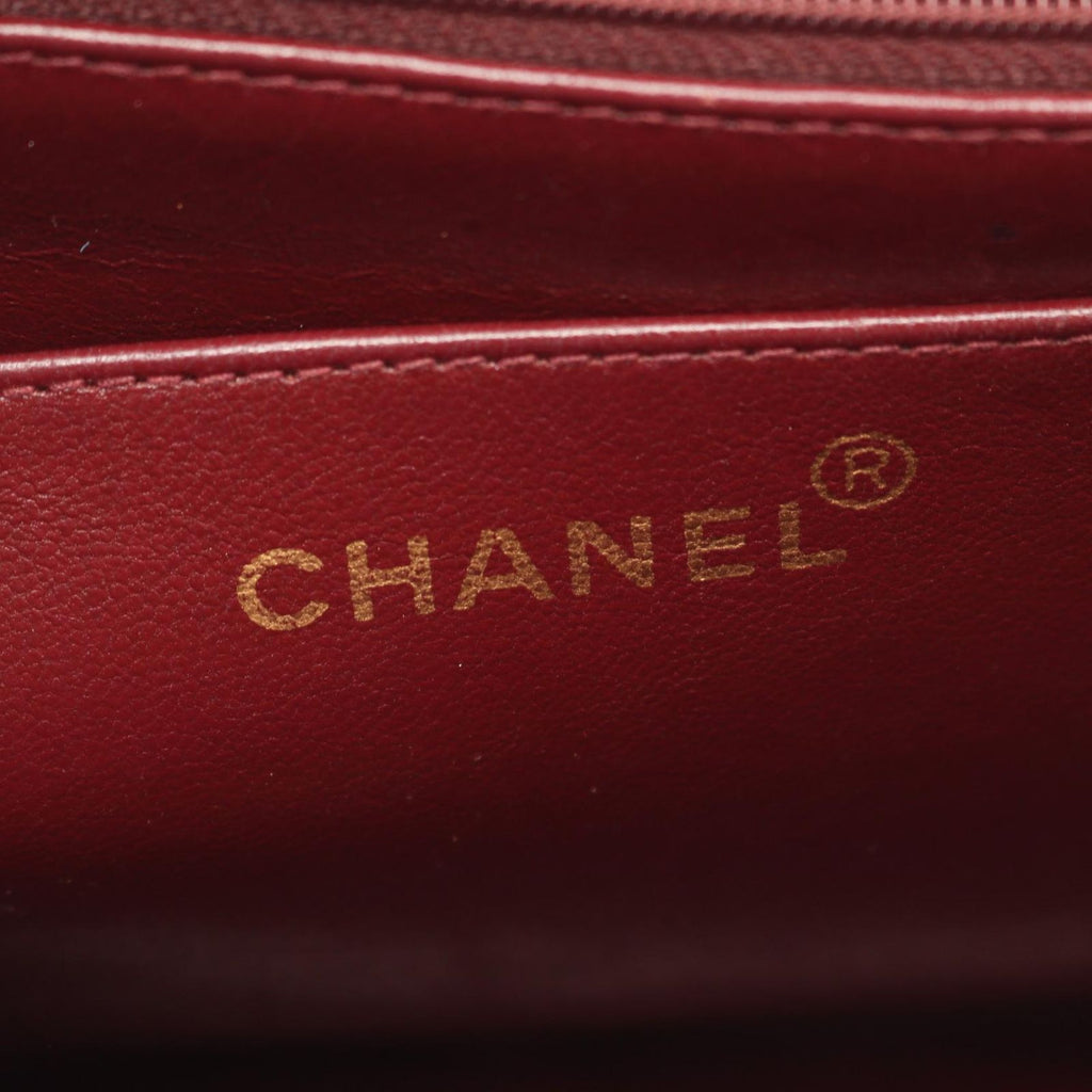 Chanel Shoulder Bag Big Quilted 30 Single Flap Black Chain — view 4