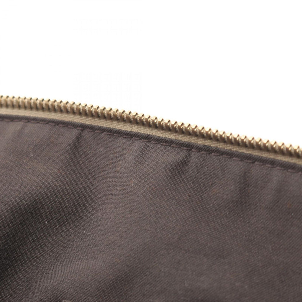 Fendi Tote Zucchino Beige Canvas Leather — view 8