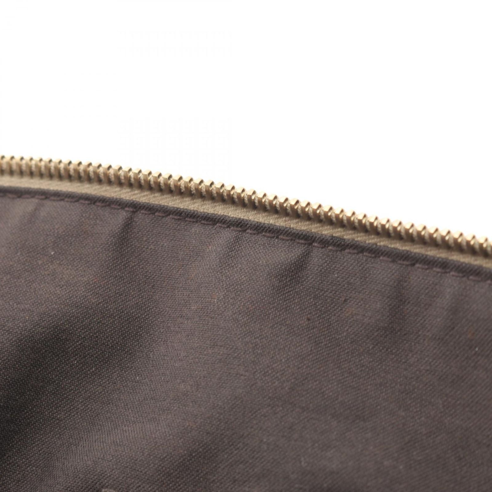Fendi Tote Zucchino Beige Canvas Leather — view 8