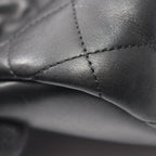 Saint Laurent Paris Boston Bag ES Giant Black Leather 2-Way — view 5