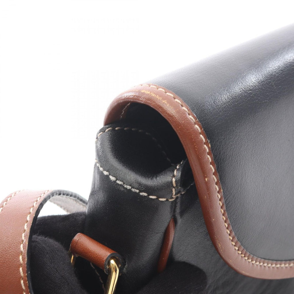 Celine Shoulder Bag Black Leather — view 6