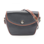Celine Shoulder Bag Black Leather