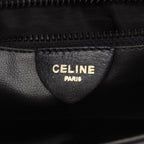 Celine Shoulder Bag Black Leather — view 4