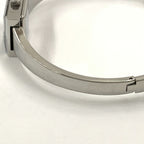 Gucci 128.5 Friends Bangle Watch Silver Pink — view 9