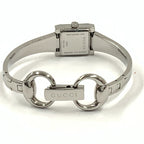 Gucci 128.5 Friends Bangle Watch Silver Pink — view 6