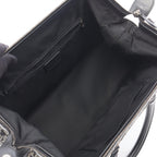 Dior Handbag Trotter Black Beige Canvas Leather Hand — view 3