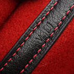 Hermes Tote Garden Party PM Red Black Leather — view 5