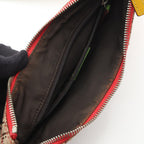 Dior Shoulder Bag Rasta Trotter Saddle Pocket Canvas Leather — view 5
