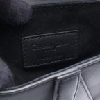 Dior Handbag Saddle Mini Black Leather Bag — view 4