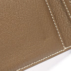 Hermes Trifold Wallet Bearn Combination Etoupe — view 9