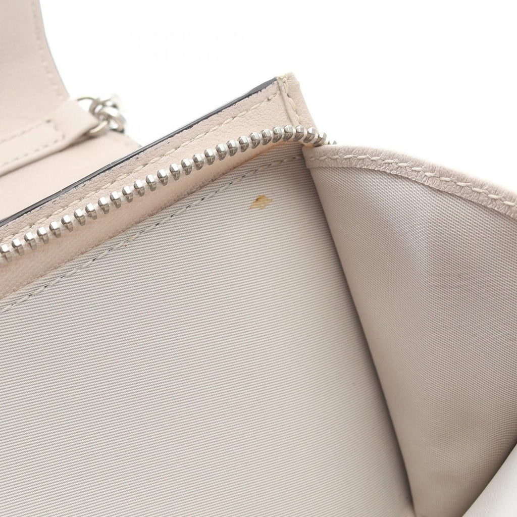 Dior Bifold Wallet Diorissimo L'encontre Chain Blue Leather — view 9