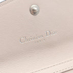 Dior Bifold Wallet Diorissimo L'encontre Chain Blue Leather — view 4