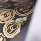 Chanel Handbag Black Beige Leather CC Logo — view 5