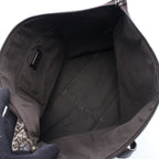 Fendi Tote Zucchino Brown Canvas Leather — view 3