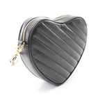Gucci Shoulder Bag Interlocking Heart Black Leather — view 2