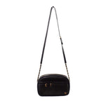 Chanel Camera Bag Lambskin Leather Quilted CC Logo Black Vintage Gold Mini Party — view 8