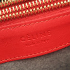 Celine Shoulder Bag Trio Large Red Leather — view 4