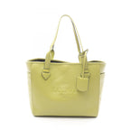 Loewe Tote Heritage Small Lime Green Leather