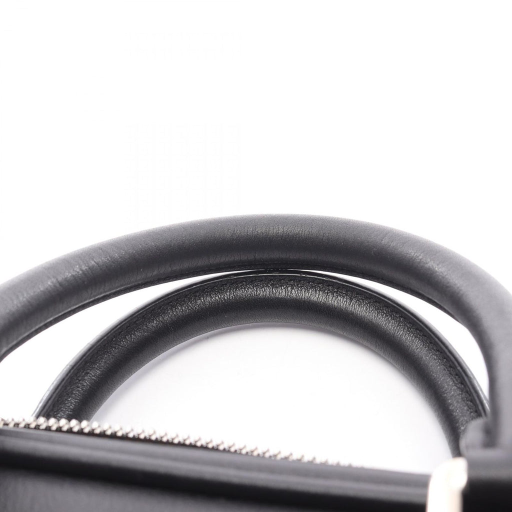 Loewe Handbag Amazona 75 2-Way Black Leather Hand — view 9