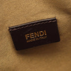 Fendi Tote Zucca Brown Canvas Leather — view 4
