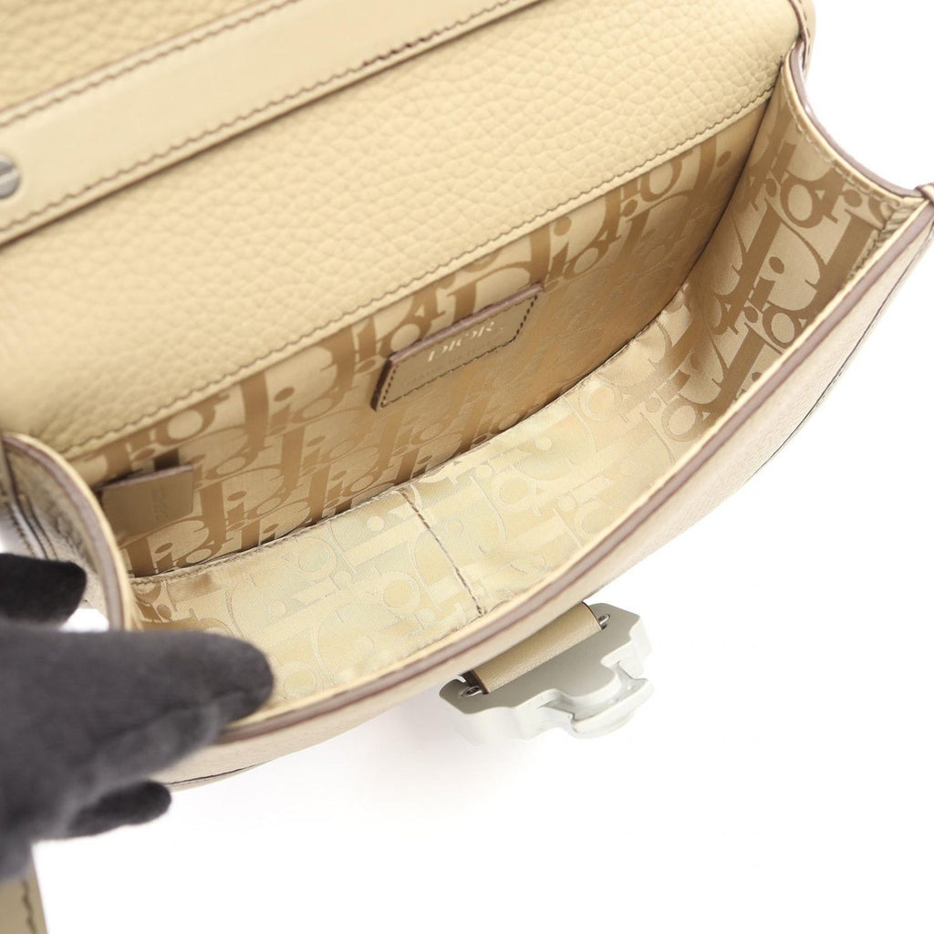 Dior Shoulder Bag Gallop Mini Beige Leather — view 3