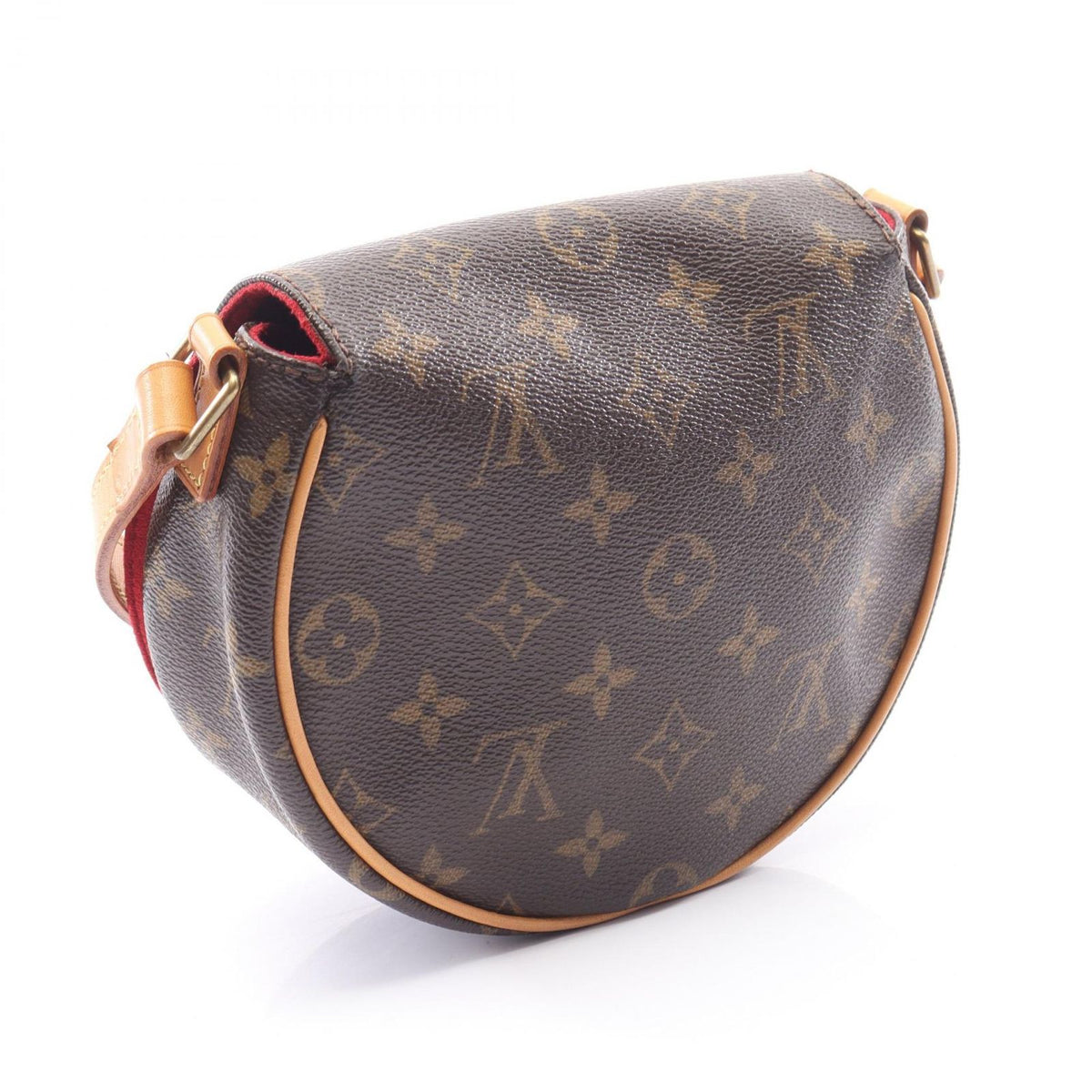 Louis Vuitton Shoulder Bag Tambourine Monogram Canvas Leather — view 2