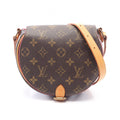 Louis Vuitton Shoulder Bag Tambourine Monogram Canvas Leather