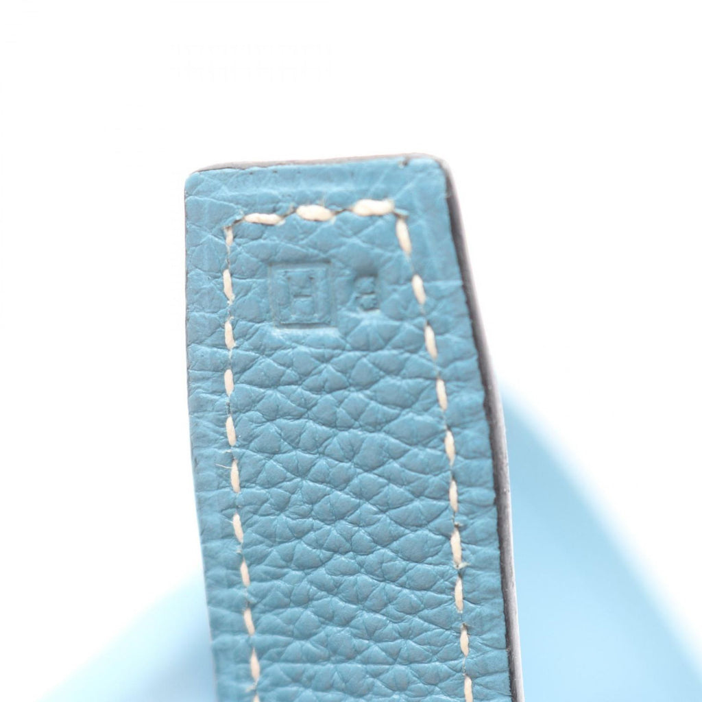 Hermes Shoulder Bag Bardo Golf Blue Jean — view 5