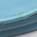 Hermes Shoulder Bag Bardo Golf Blue Jean — view 9