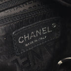 Chanel Shoulder Bag Choco Bar Black Caviar Leather — view 4