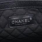 Chanel Tote Cocotravel Black Canvas Leather — view 4