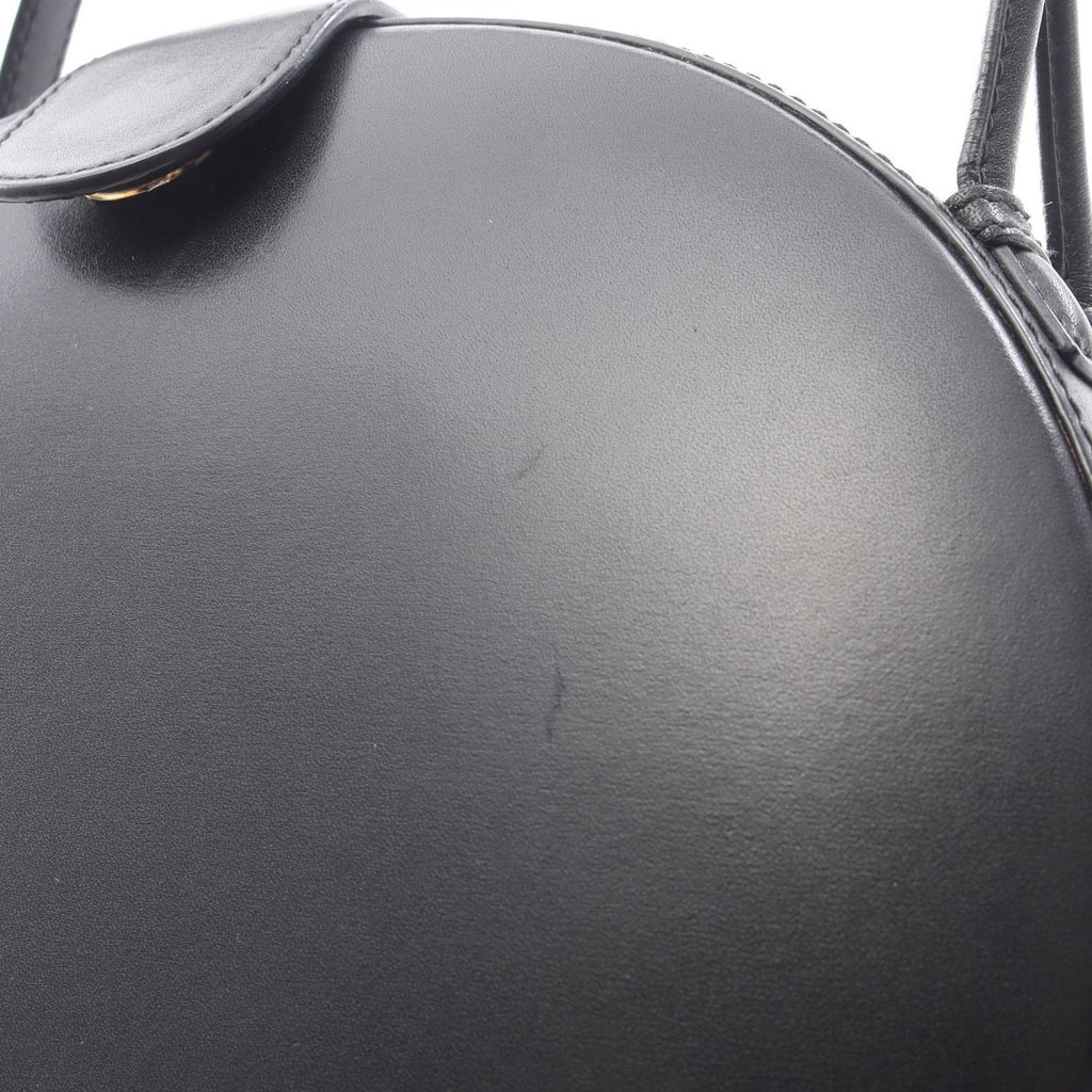 Loewe Handbag Anagram Black Leather Hand — view 9