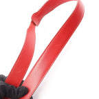 Hermes Shoulder Bag Bardo Golf Rouge Vif Calf — view 7