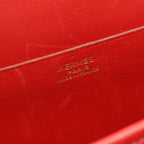 Hermes Shoulder Bag Bardo Golf Rouge Vif Calf — view 4