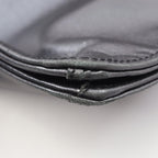 Chanel Shoulder Bag Metallic Gray Leather — view 8
