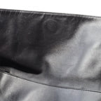 Chanel Shoulder Bag Metallic Gray Leather — view 6