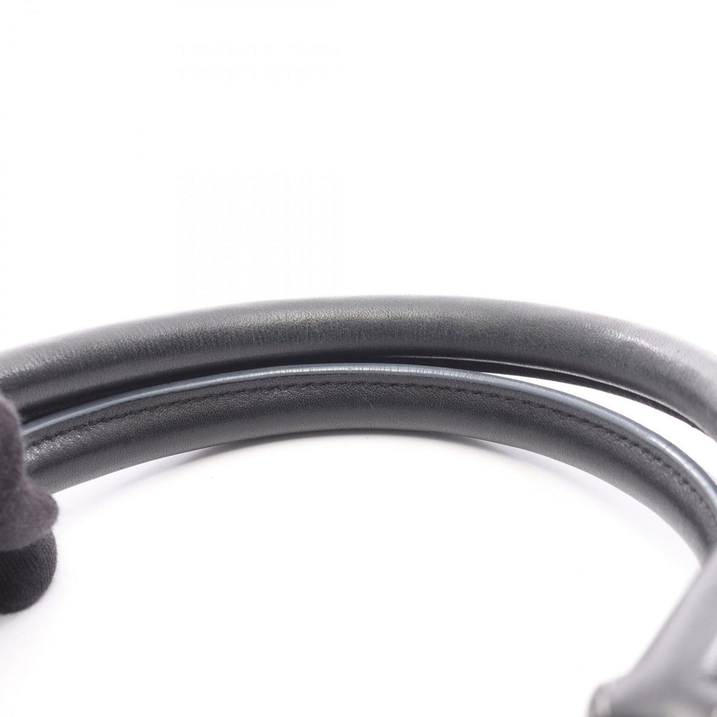 Loewe Handbag Anagram Black Leather Suede — view 6