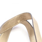 Gucci Tote GG Crystal Beige Brown Gold Canvas Leather — view 5