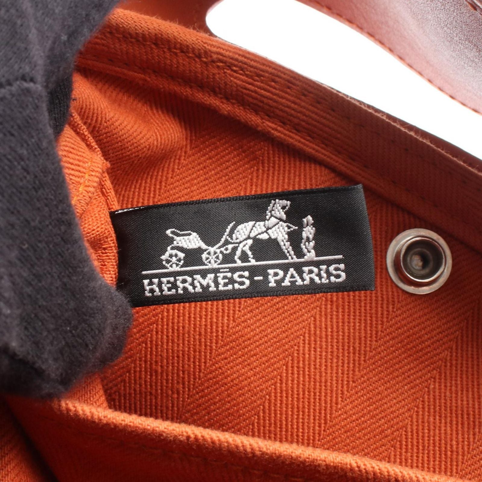 Hermes Handbag Valparaiso PM Potiron Leather — view 4