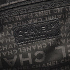 Chanel Handbag Camellia Black Suede Lambskin Chain Bag — view 4