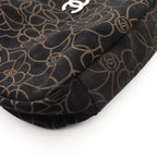 Chanel Handbag Camellia Black Suede Lambskin Chain Bag — view 9