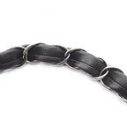 Chanel Handbag Camellia Black Suede Lambskin Chain Bag — view 7